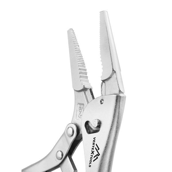 ЗАЖИМ РУЧНОЙ VERTEXTOOLS 220мм С УДЛИНЕННЫМИ ГУБКАМИ